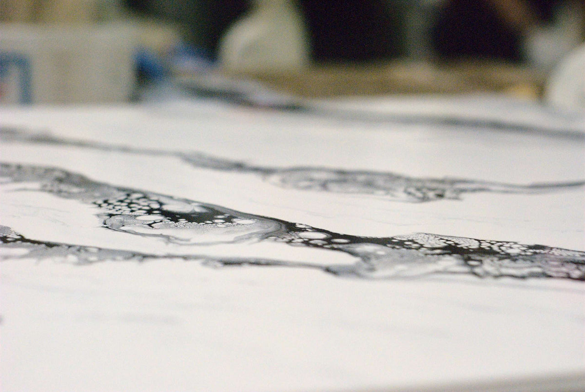 An image showing a clean epoxy slab.