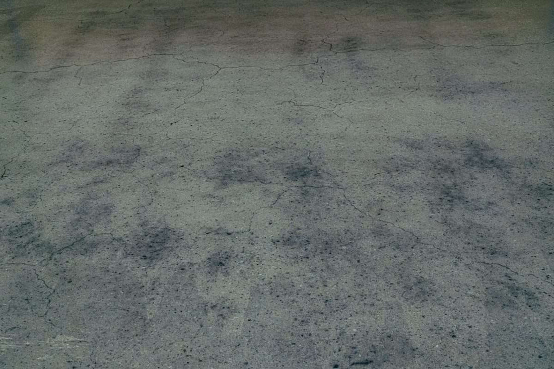 An image of concrete before it's gone through surface preparation.