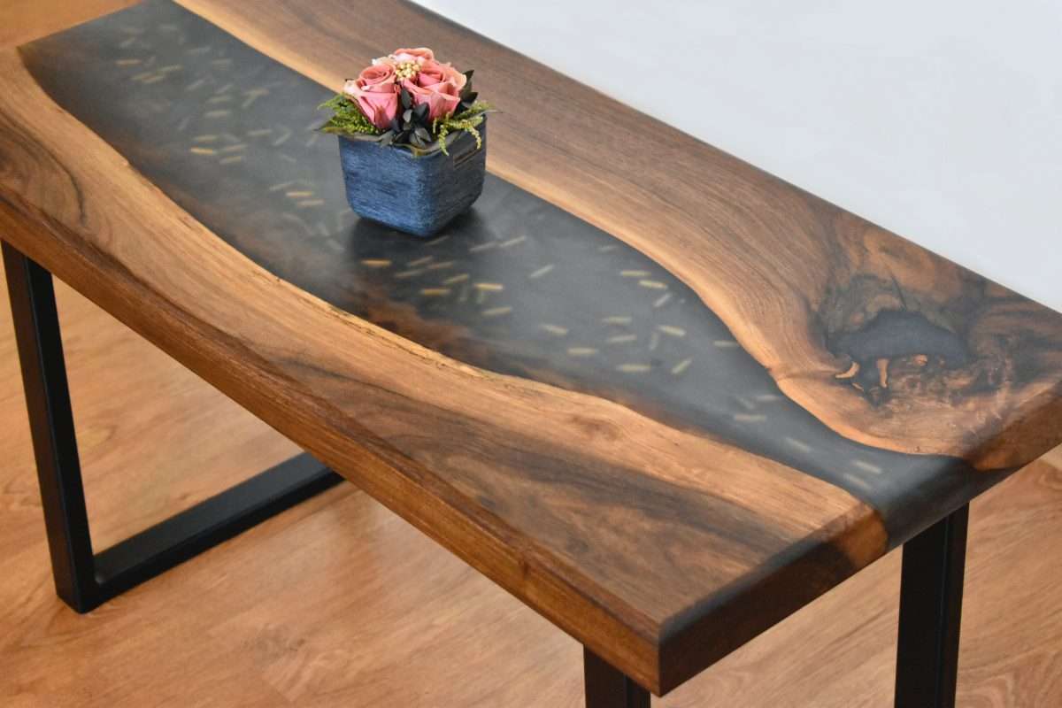 Epoxy Wood Table