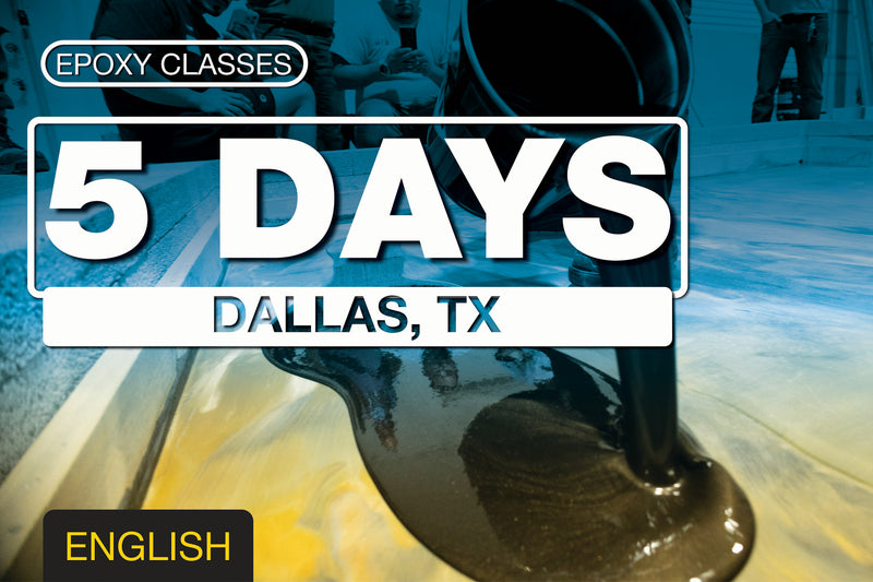 Epoxy Training Nov 2 '26 - Dallas
