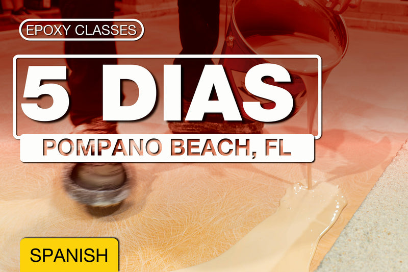 Classes De Pisos De Epoxi Resina Nov 9 '26 - Pompano Beach